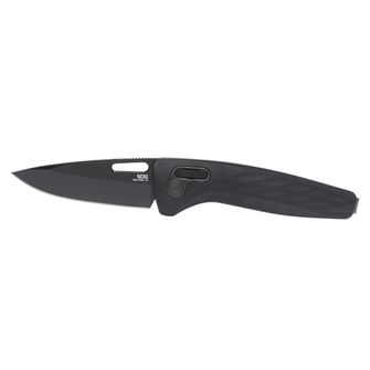 SOG Folding knife ONE-ZERO XR - Black AL & Black Chrome