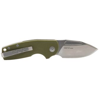 SOG Folding knife STOUT SJ - Clip Point (OD Green)