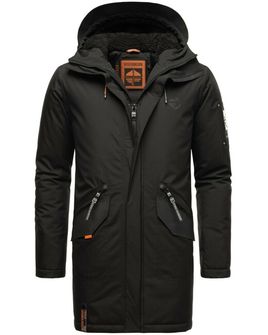 Stone Harbor Ragaan Men's winter jacket with hood, black