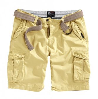 Surplus xyllontum shorts, pale-yellow