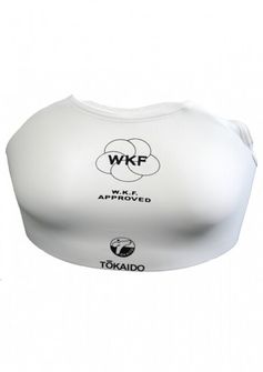 Tokaido breast protector wkf, white