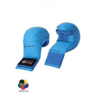 Tokaido wkf karate gloves, baby blue