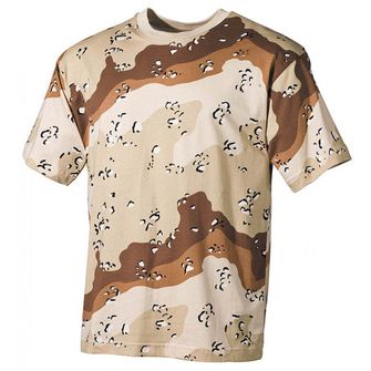 MFH camouflage T-shirt pattern 6 col desert, 160g/m2