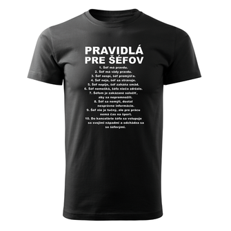 DRAGOWA t-shirt,  rules for bosses black