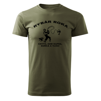 DRAGOWA T-shirt fisher of year olive