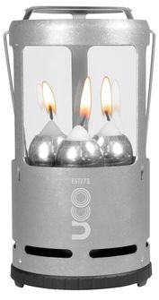UCO portable lanterns to 3 candles, gray