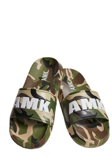 Urban Classics AMK slippers, Greencamo