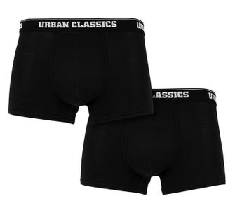 Urban Classics Men's boxers, 2-Pack, black