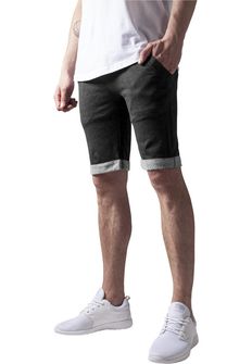 Urban Classics Men's tracksuit shorts, gray black