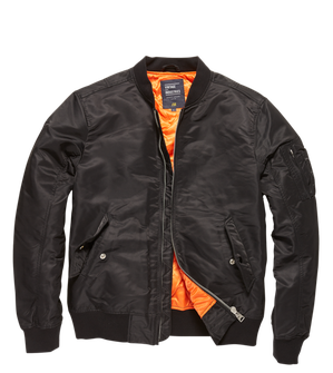 Vintage Industries Bomber Welder Transitional Jacket, Black
