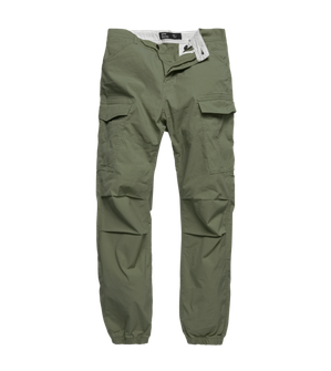 Vintage Industries Conner Cargo Jogger pants, clear olive