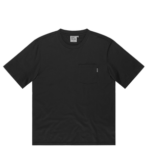 Vintage Industries Gray Pocket T -Shirt, Black