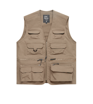 Vintage Industries Legend fishing vest, beige