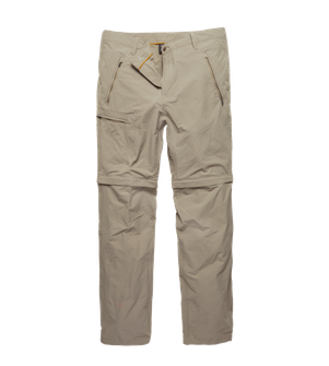 Vintage Industries Minford Technical Zip-off pants 2 in 1, beige