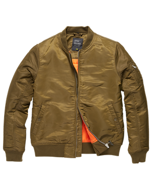 Vintage Industries Westford Ma1 bomber jacket, Olive DRAB