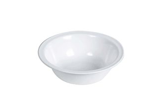 WACA melamine bowl large 23.5 cm diameter white