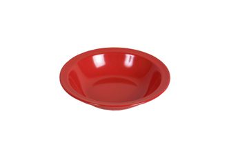WACA melamine soup plate 20.5 cm in diameter red