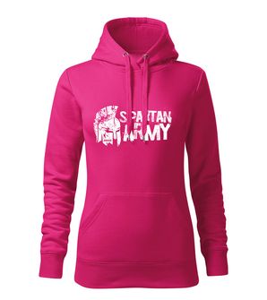 DRAGOWA Women's sweatshirt with hood Ariston, pink 320g/m2