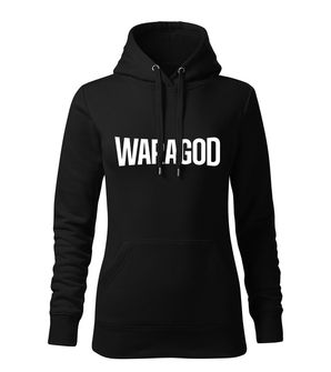 WARAGOD Women's sweatshirt with hooded Fastmer, black 320g/m2