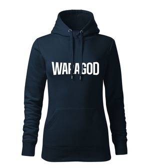 WARAGOD Women's sweatshirt with hooded Fastmer, dark blue 320g/m2