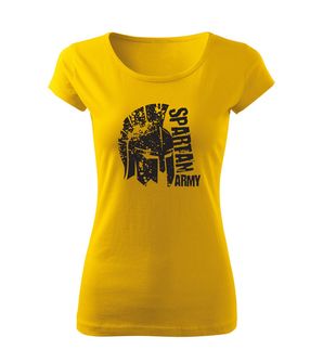 DRAGOWA Women's short T -shirt Leon, yellow 150g/m2