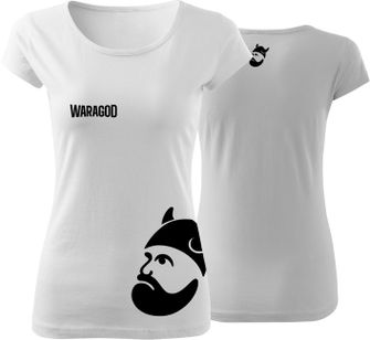 WARAGOD Women's T -shirt Bigmer, white 150g/m2