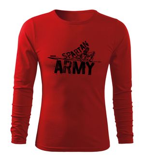Dragow Fit-T T-shirt with long sleeve Nabis, red 160g/m2