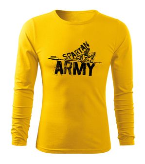 Dragow Fit-T T-shirt with long sleeve Nabis, yellow 160g/m2