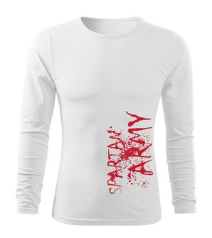 Dragow Fit-T T-shirt with long sleeve War, white 160g/m2