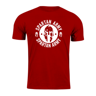 DRAGOWA SHORT T -shirt Spartan Army Army Army, red 160g/m2