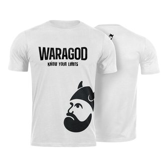 WARAGOD short shirt Strongmers, white 160g/m2
