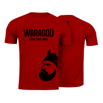 WARAGOD short shirt Strongmers, red 160g/m2