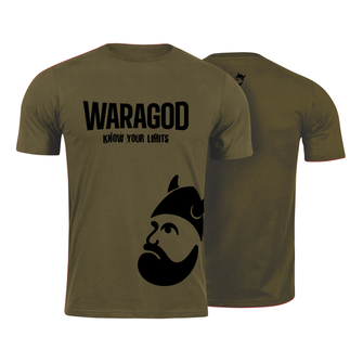 WARAGOD short shirt Strongmers, olive 160g/m2
