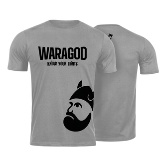 WARAGOD short shirt Strongmer, gray 160g/m2