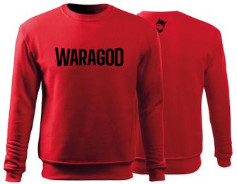 Waragod Men's sweatshirt Fastmer, red 300g/m2