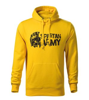 DRAGOWS Men's sweatshirt with hood ariston, yellow 320g/m2