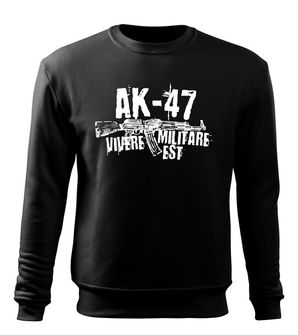 Dragow Men's sweatshirt Seneca AK-47, black 300g/m2