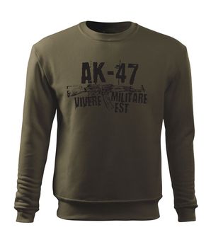 Dragow Men's sweatshirt Seneca AK-47, olive 300g/m2