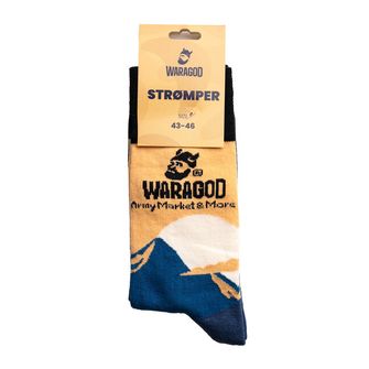WARAGOD TROMERPER OUTDOOR socks, Black