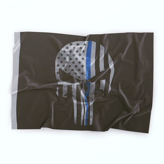 WARAGOD flag American Punisher Skull 150x90 cm
