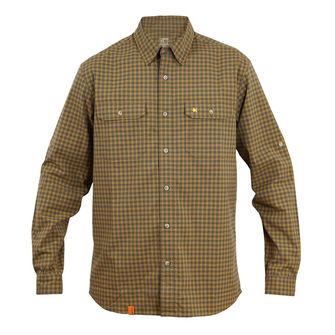 Warmpeace Shirt Mesa, harvest gold/grey