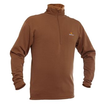 Warmpeace Sweatshirt Fram, rubber brown