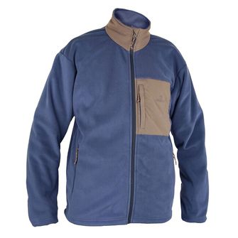 Warmpeace Zipped hoodie Wilson, majolica blue