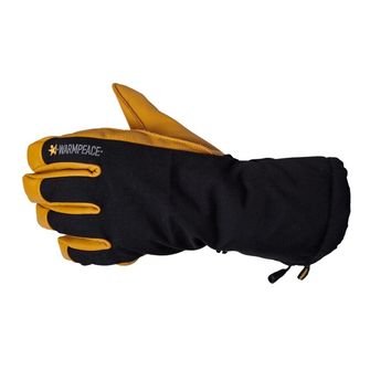 Warmpeace Grym Gloves, black/brown
