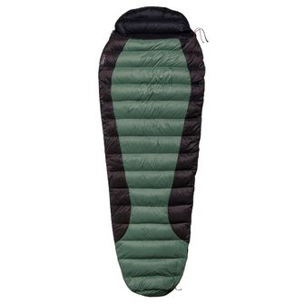 Warmpeace Sleeping bag VIKING 300 170 cm R, green/grey/black