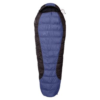 Warmpeace Sleeping bag VIKING 600 170 cm R, shadow blue/grey/black
