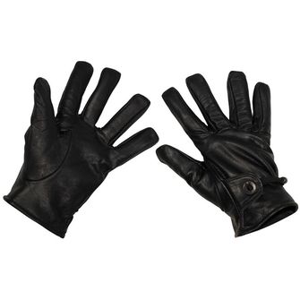 Western Gloves leather, black